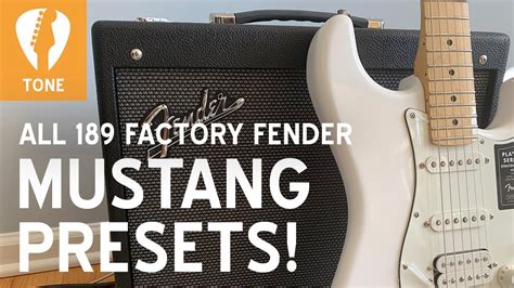 fender tone presets download.